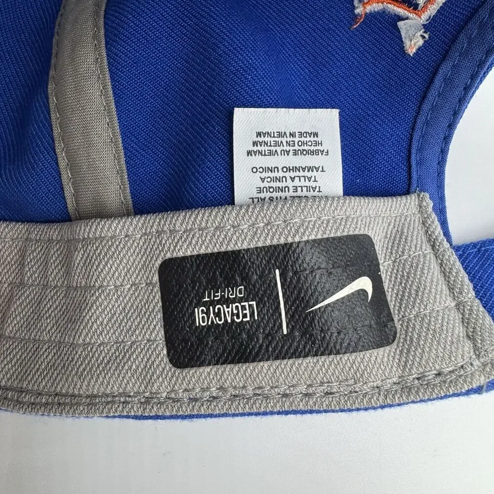Nike Boise State Broncos Legacy91 Hat Blue Orange Dri-FIT OSFA Football